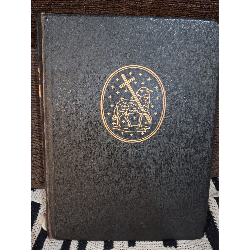 Vtg Holy Bible Rembrandt Edition Large Authorized King James Version Illustrated